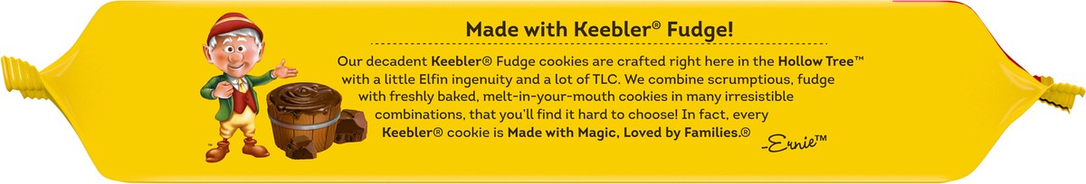 slide 5 of 13, Keebler Sealed Fudge Stripes Cookies Family Size 17.3 oz, 17.3 oz