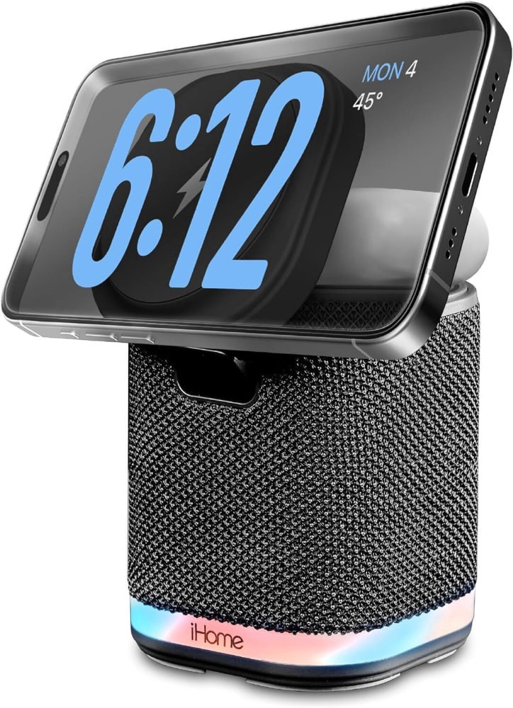 slide 1 of 1, iHome Charging Speaker Stand, 1 ct