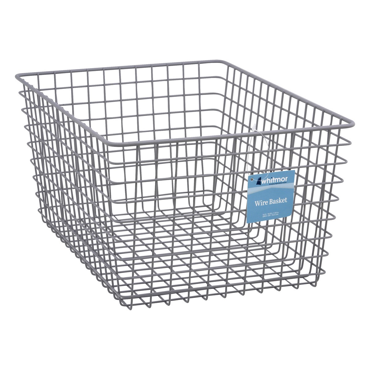 slide 6 of 9, Whitmor Small Metal Wire Basket -Alloy, 1 ct