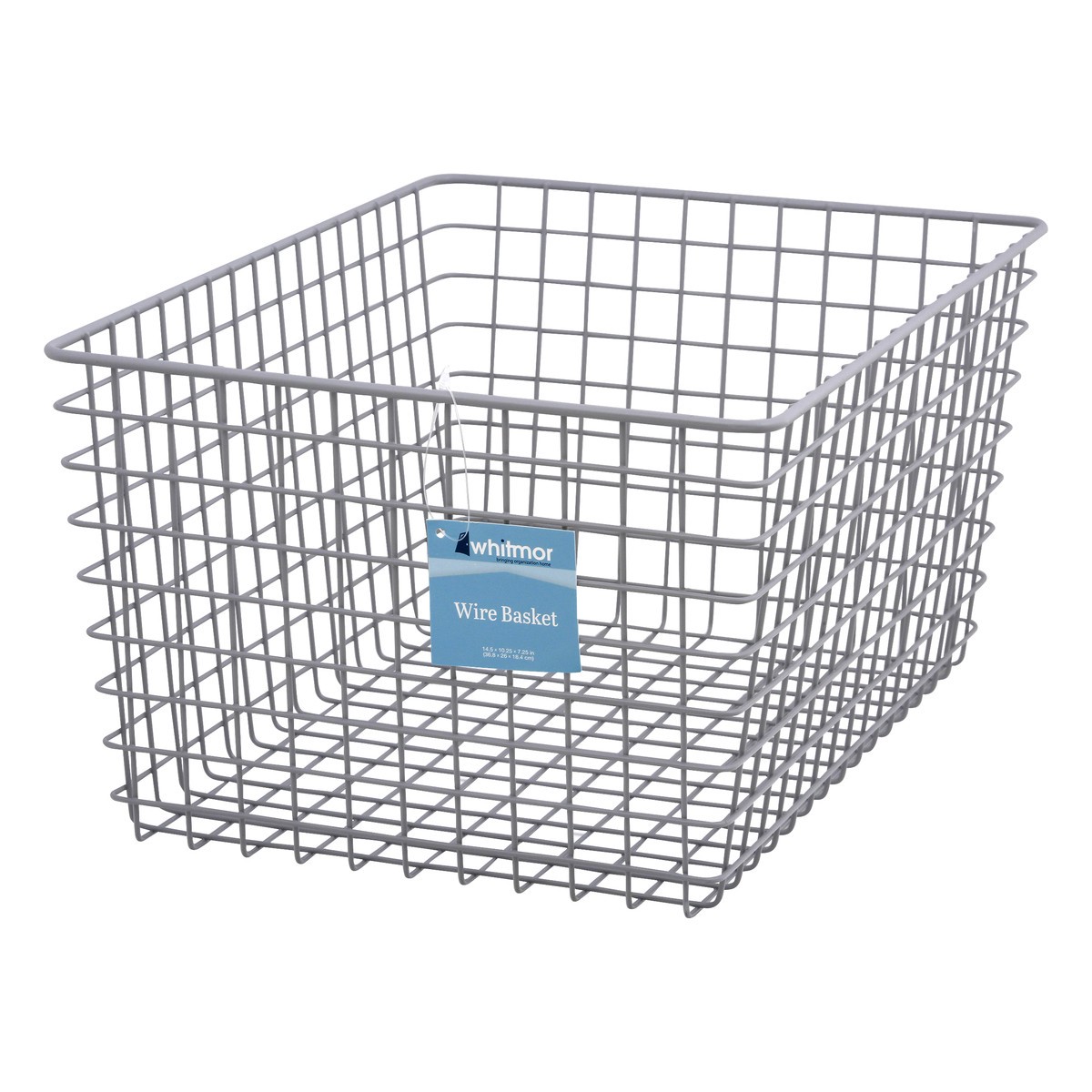 slide 7 of 9, Whitmor Small Metal Wire Basket -Alloy, 1 ct