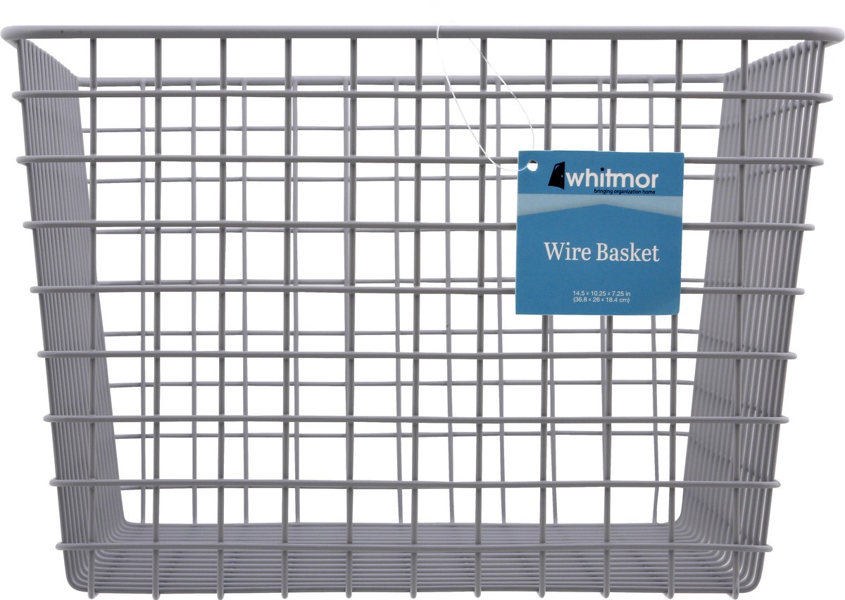 slide 5 of 9, Whitmor Small Metal Wire Basket -Alloy, 1 ct