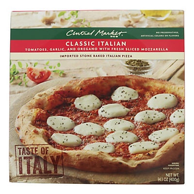 slide 1 of 1, Central Market Classic Italian Pizza, 14.1 oz