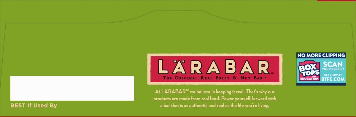 slide 5 of 9, LÄRABAR Apple Pie, Gluten Free Vegan Fruit & Nut Bars, 1.6 oz bars, 12 ct, 12 ct