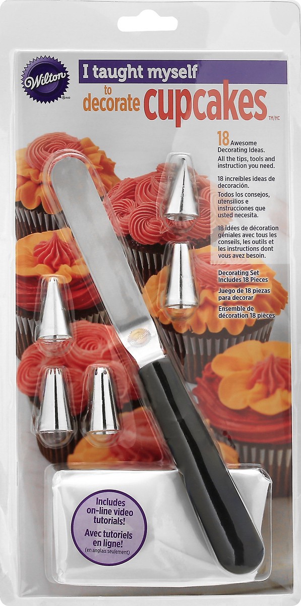 slide 8 of 11, Wilton I Taught Myself Cupcake Decorating Book Set, 18 ct