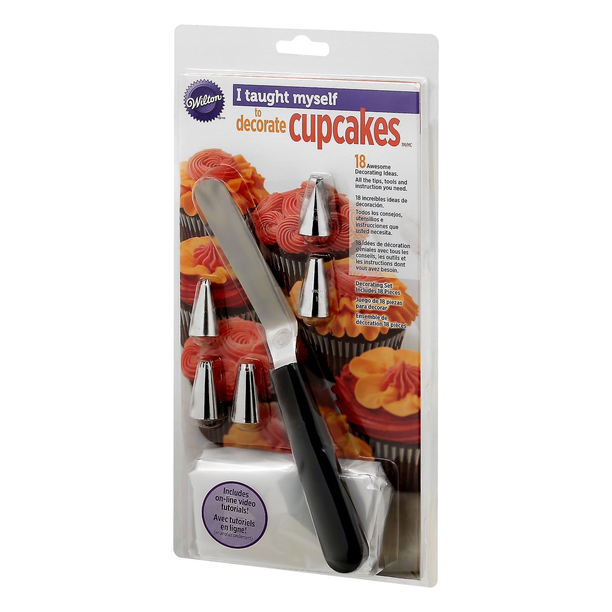 slide 11 of 11, Wilton I Taught Myself Cupcake Decorating Book Set, 18 ct