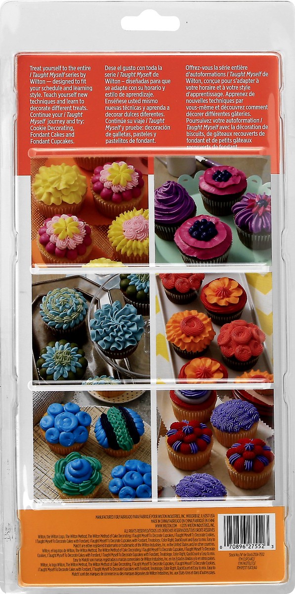 slide 2 of 11, Wilton I Taught Myself Cupcake Decorating Book Set, 18 ct