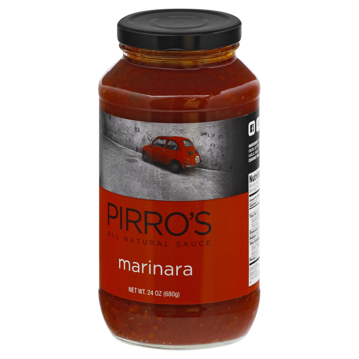 slide 4 of 9, Pirro's Sauce Marinara Sauce 24 oz, 24 oz