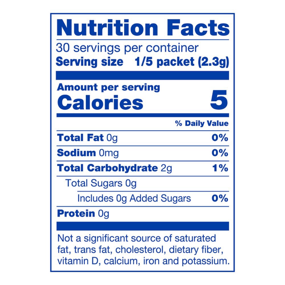 slide 3 of 4, Kroger® Lite Zero Sugar Strawberry Orange Banana Instant Drink Mix, 6 packets / 0.41 oz