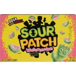 slide 1 of 1, Sour Patch Kids Watermelon Soft & Chewy Candy, 3.5 oz