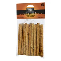 Whiskers & Tails 18 Pack Beefhide Mini Rolls Chicken Flavor Dog Chews 18.0 ea