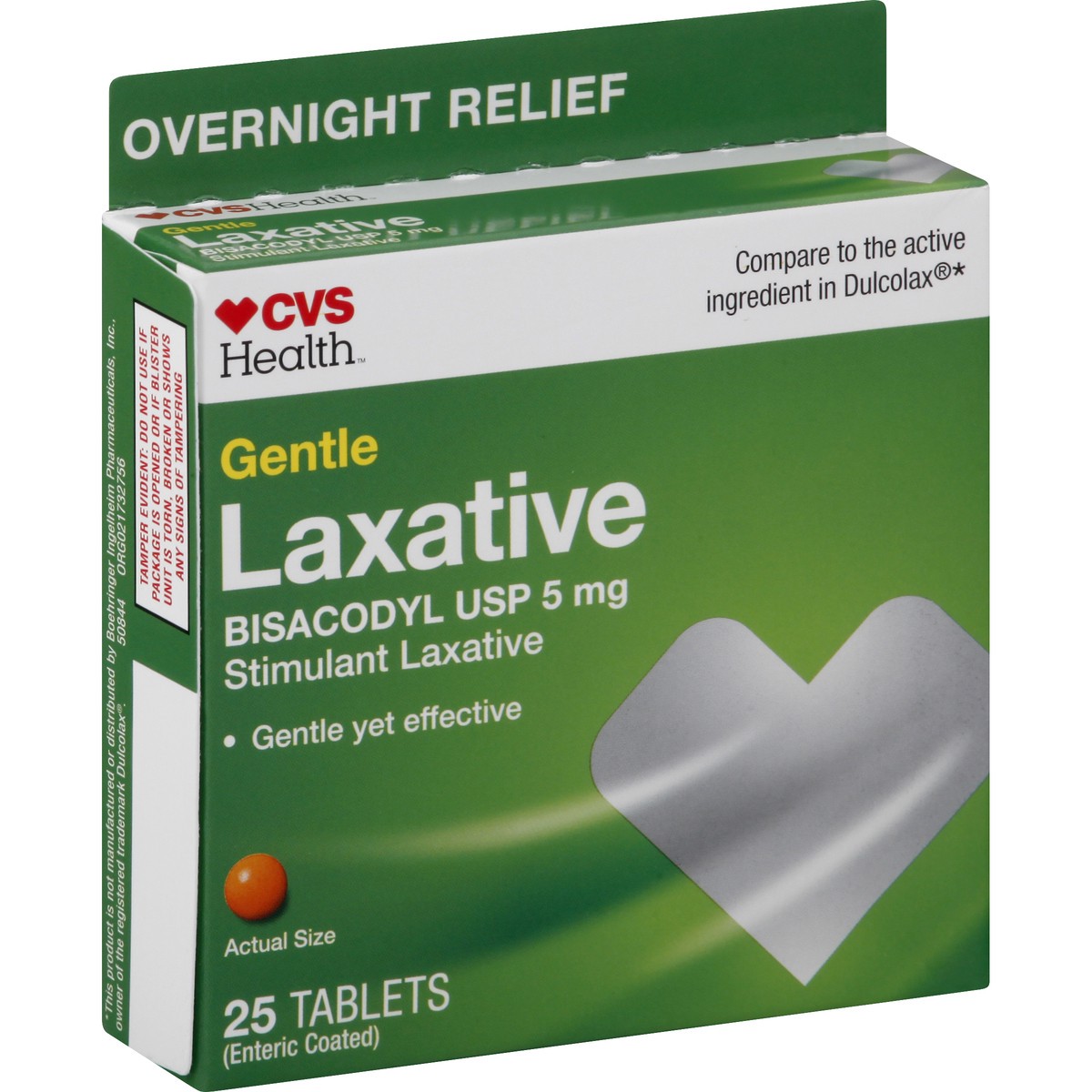 slide 2 of 12, CVS Health Gentle Laxativetablets, 25 Ct, 1 ct
