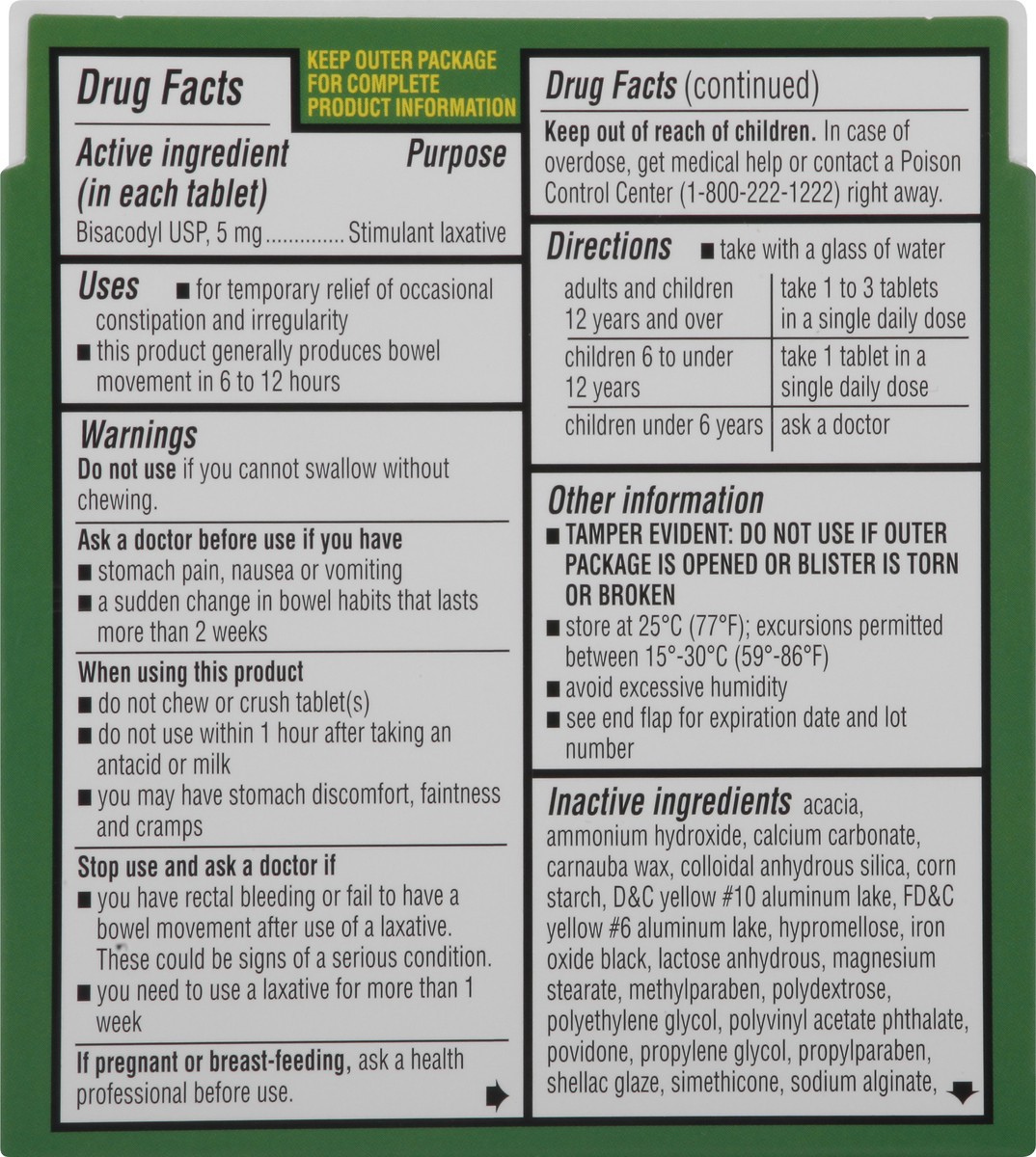 slide 12 of 12, CVS Health Gentle Laxativetablets, 25 Ct, 1 ct