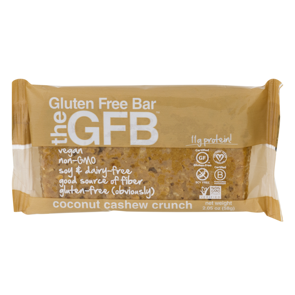 slide 1 of 5, The GFB Coconut Cashew Bar, 2.05 oz