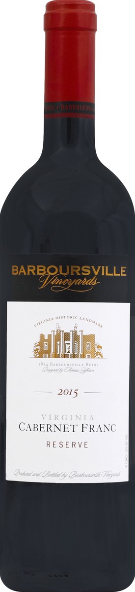 slide 2 of 3, Barboursville Vineyards Cabernet Franc 1 ea, 1 ct