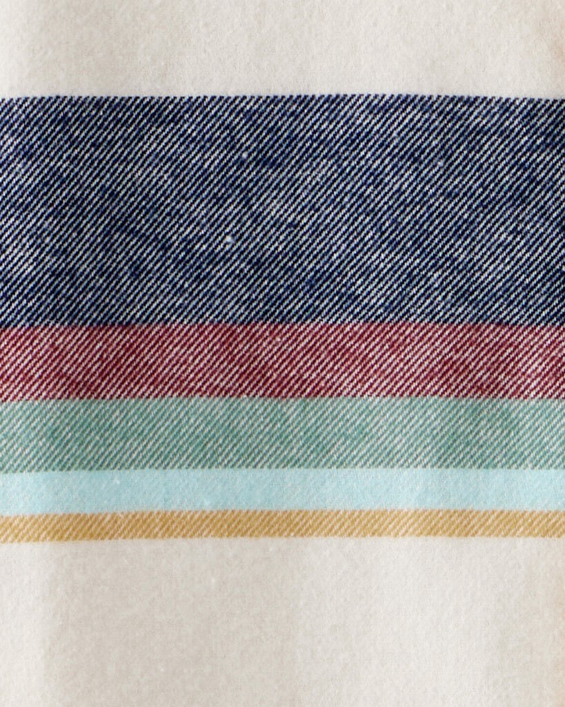 slide 2 of 2, Oshkosh Boys Hooded Button-Down Shirt Cream 4, 1 ct