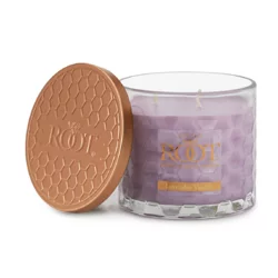 Root Candles Lavender Vanilla 3 Wick Honeycomb Candle 12 oz