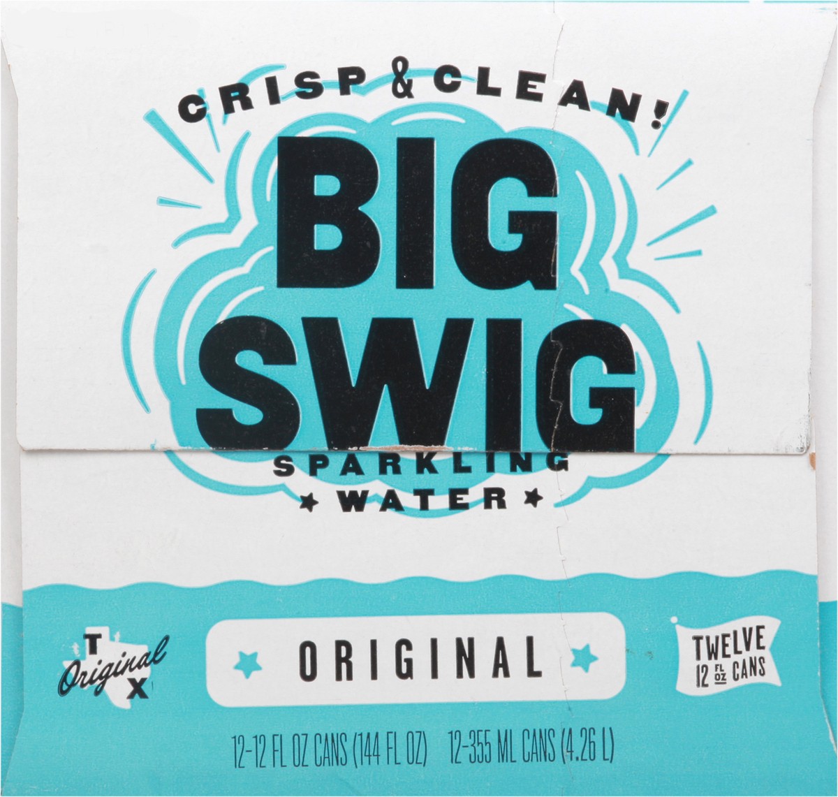 slide 7 of 9, Big Swig Sparkling Water - Original - 12 ct; 12 fl oz, 12 ct; 12 fl oz