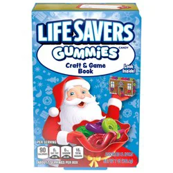 LIFE SAVERS Christmas Stocking Stuffer Fruit Flavored Gummy Candy - 7 oz Box