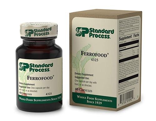 slide 1 of 1, Standard Process Ferrofood, 40 ct