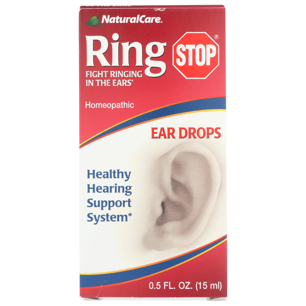 slide 1 of 1, NaturalCare Ringstop Ear Drops, 0.5 fl oz