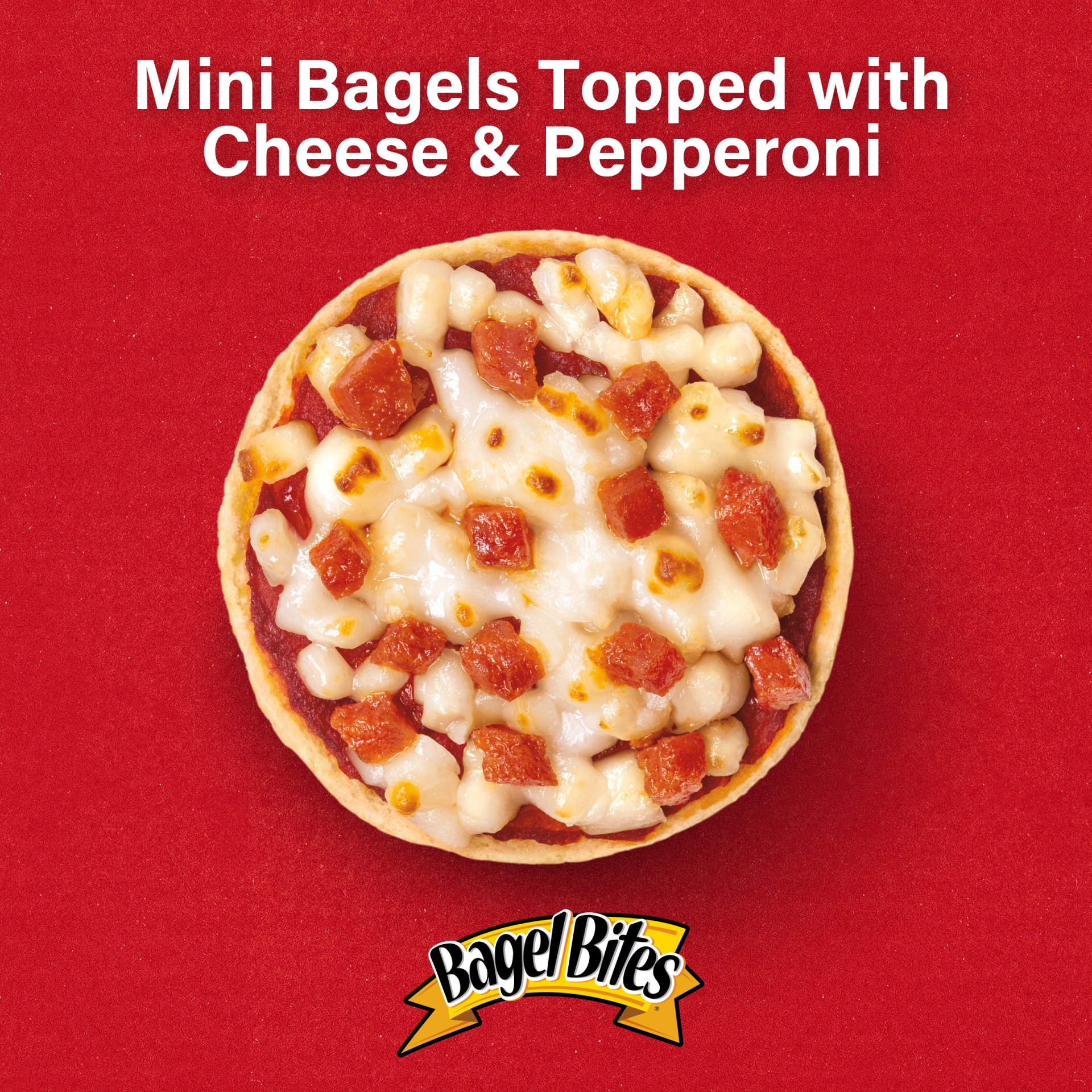 slide 2 of 13, Bagel Bites Cheese & Pepperoni Mini Pizzael Frozen Snacks, 7 oz; 9 ct