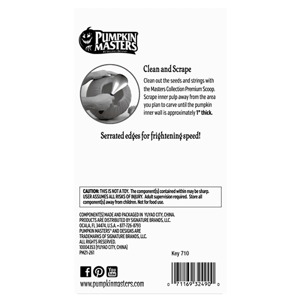 slide 2 of 5, Pumpkin Masters Masters Collection Premium Scoop, 1 ct