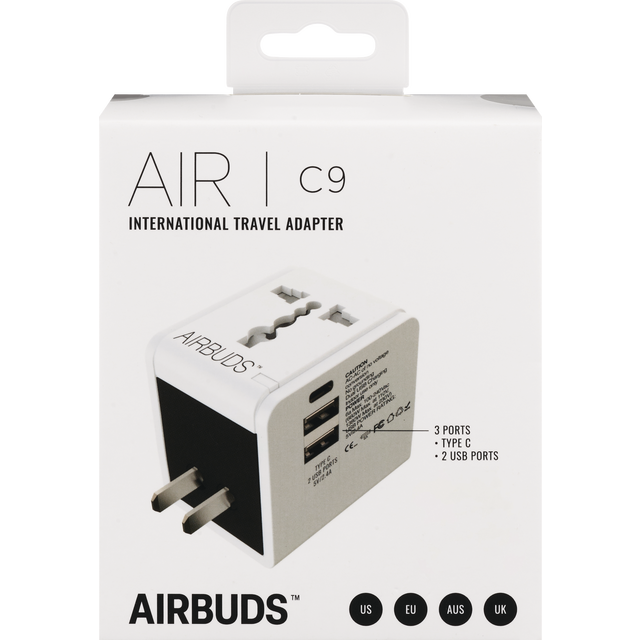 slide 1 of 1, GENTEK Travel Adapter, 1 ct