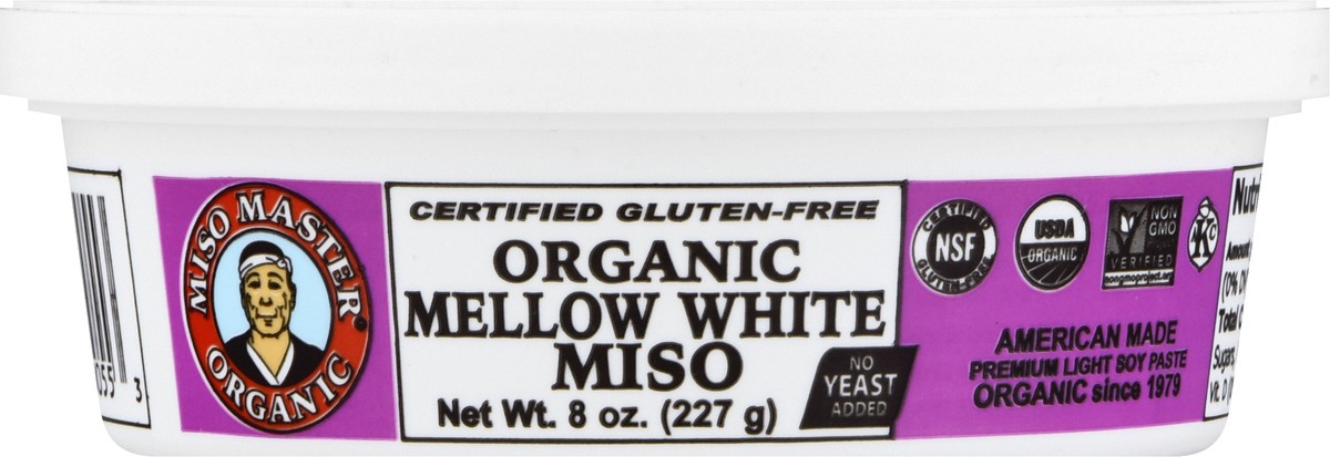 slide 1 of 3, Miso Master Mellow White Organic Miso 8 oz, 8 oz