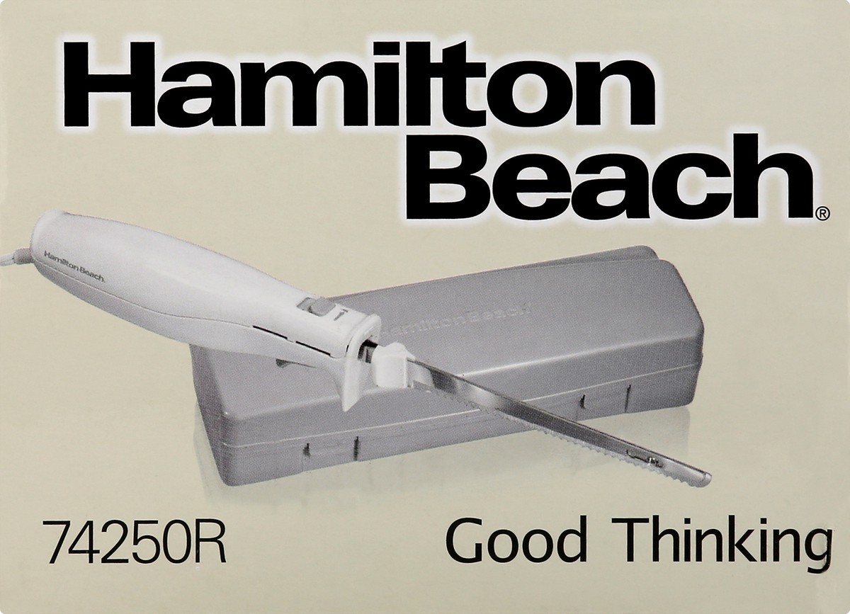 slide 8 of 11, Hamilton Beach with Storage Case Stainless Steel Electric Knife 1 ea, 1 ea