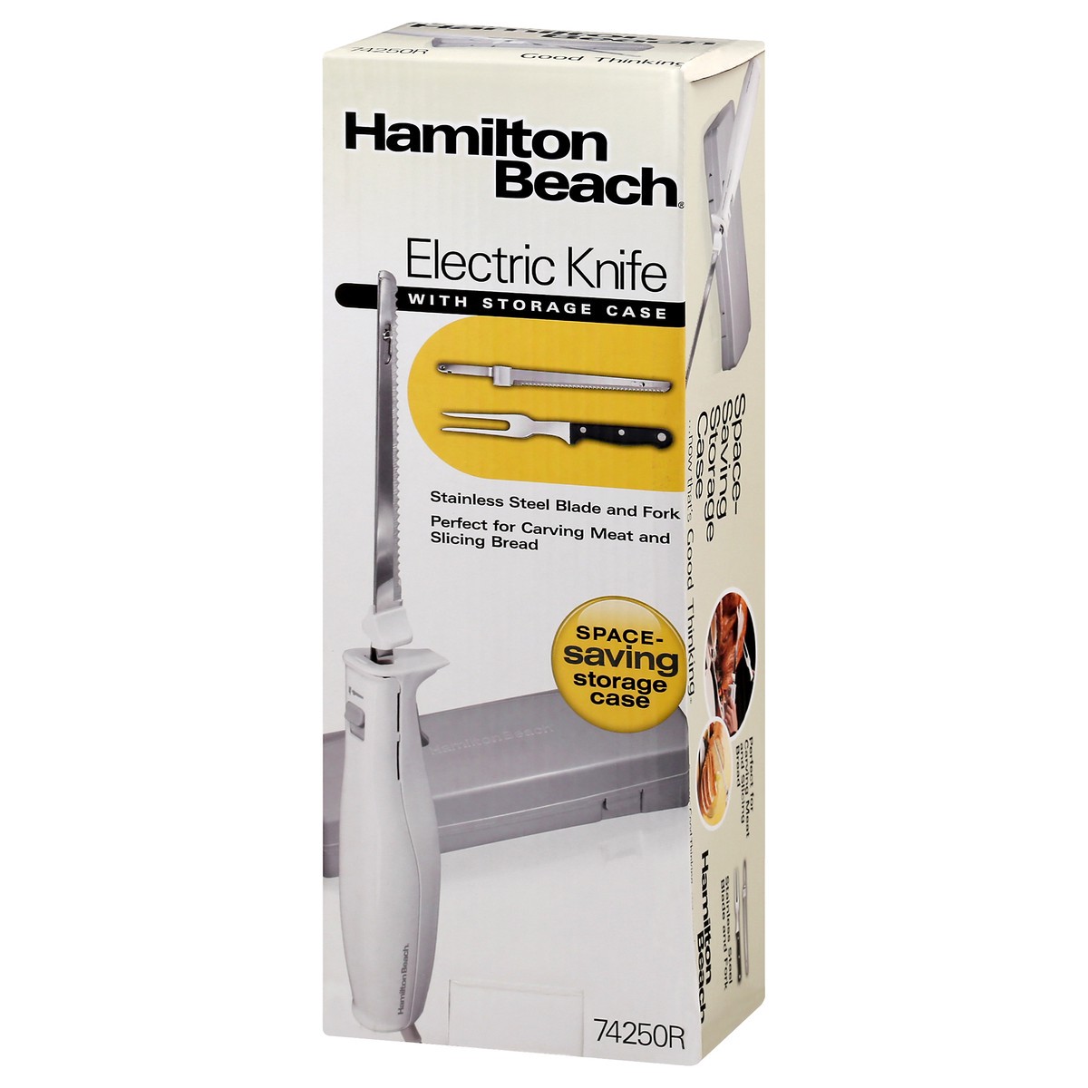 slide 10 of 11, Hamilton Beach with Storage Case Stainless Steel Electric Knife 1 ea, 1 ea