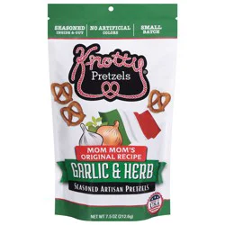 Knotty Pretzels Garlic & Herb Pretzels 7.5 oz