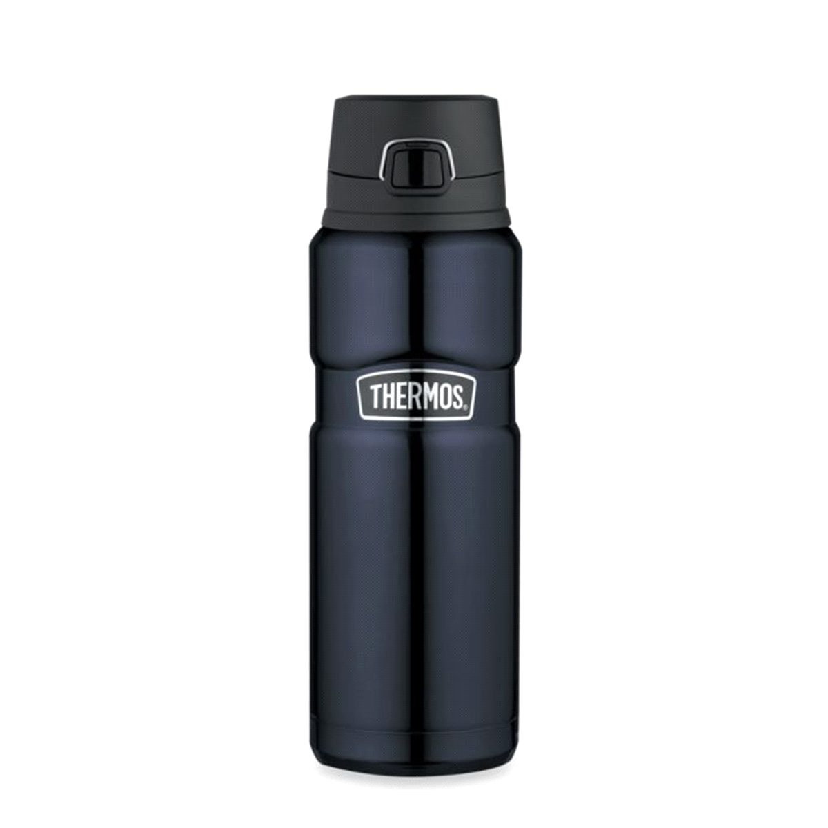 slide 1 of 1, Thermos King Bottle Midnight Blue, 24 oz