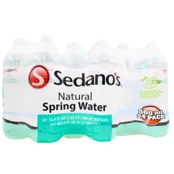 Niagara Sedano's Spring Water - 24 ct