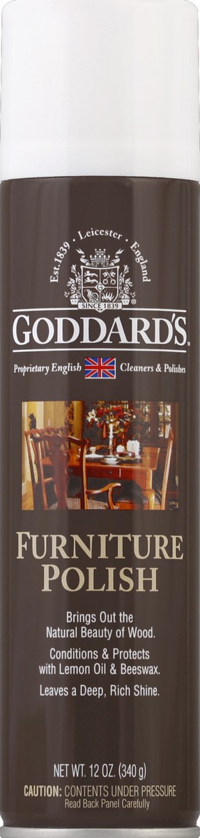 slide 2 of 4, Goddard's Furniture Polish 12 oz, 12 oz