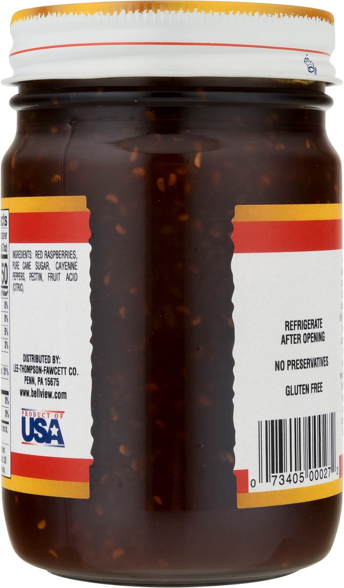 slide 6 of 13, Bell-View Taste The Fruit 1st Hot Red Raspberry Preserves 16 oz, 16 oz