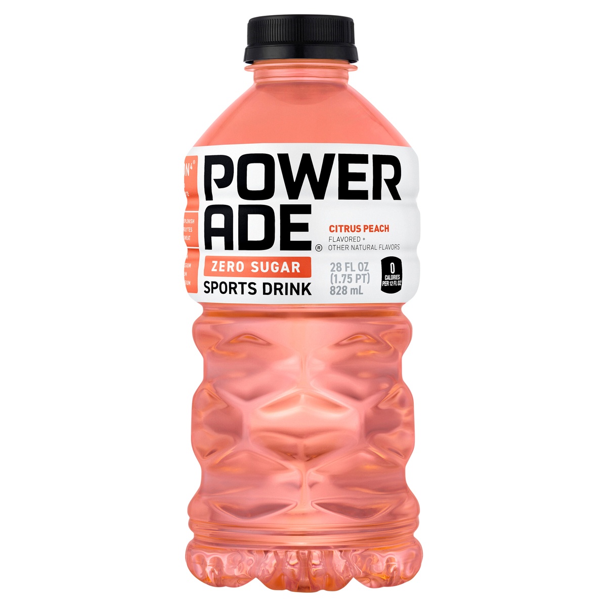 slide 1 of 10, Powerade Zero Sugar Citrus Peach Bottle- 28 fl oz, 28 fl oz