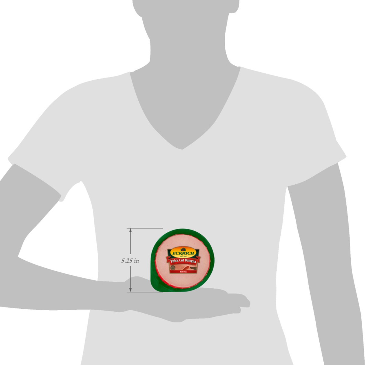 slide 10 of 13, Eckrich Thick Sliced Bologna Lunchmeat, 14 oz, 14 oz