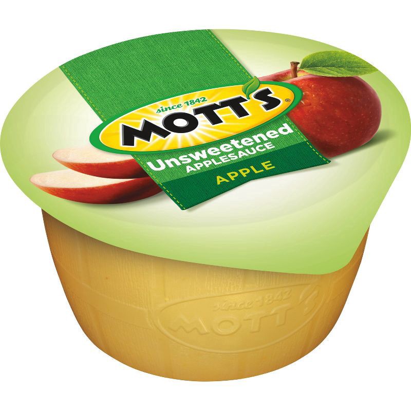 slide 12 of 15, Mott's No Sugar Added Natural Applesauce, 6 ct; 4 oz