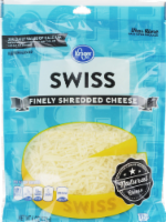 slide 1 of 1, Kroger Finely Shredded Swiss Cheese, 6 oz