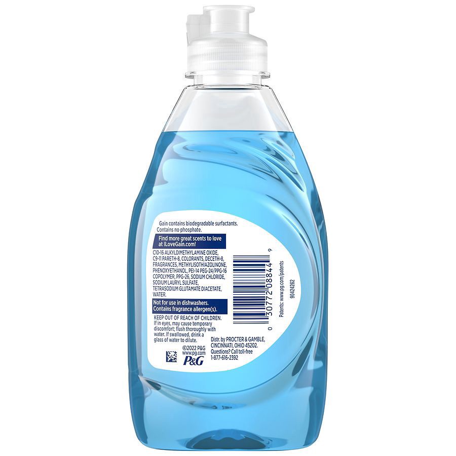 slide 3 of 5, Gain Honey Berry Hula Scent Dishwashing Liquid 8 fl oz, 8 fl oz