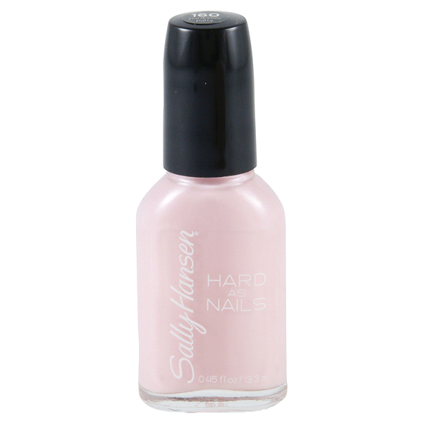 slide 1 of 3, COTY Sally Hansen SH Hard as Nails Color Nail Polish Lacquer Hard-Core Party 160 13.3 ML / 0.45 FL OZ, 0.45 oz