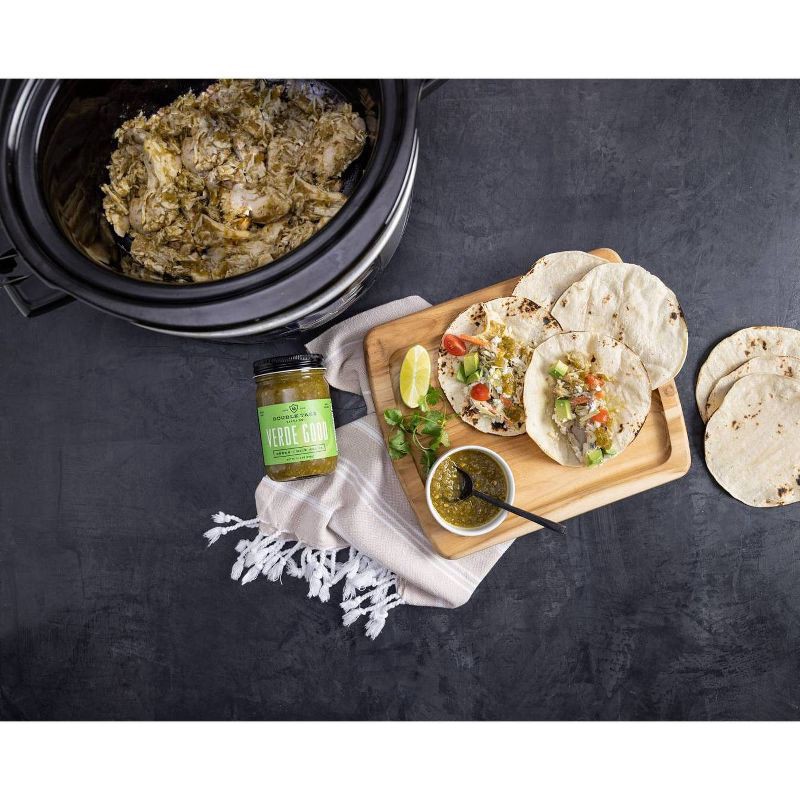 slide 2 of 3, Double Take Salsa Verde Good Green Chile Salsa -13.2oz,