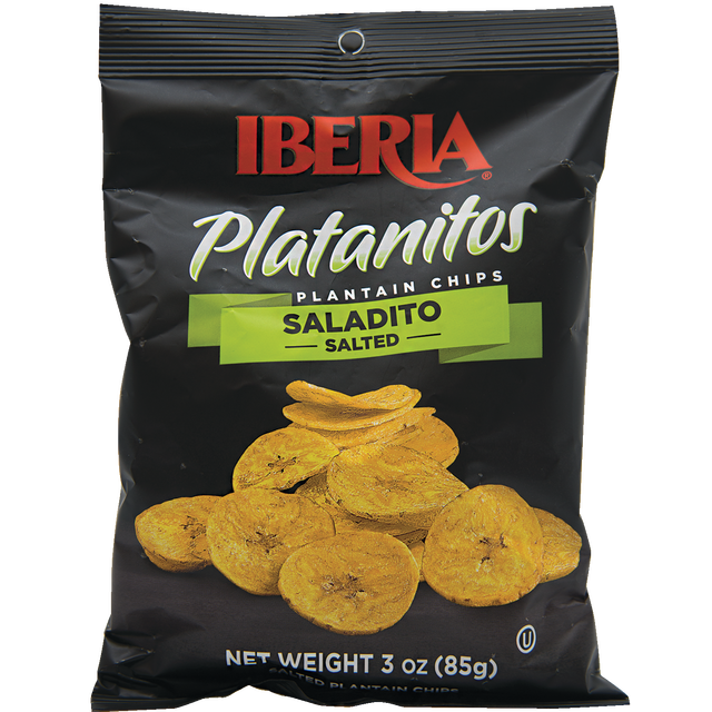 slide 1 of 1, Iberia Green Platain Chips - 3.2 OZ, 3.2 oz