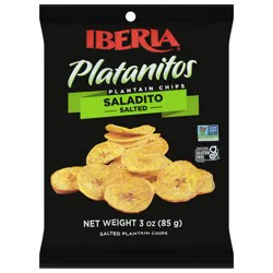 Iberia Platanitos Salted Plantain Chips 3 oz