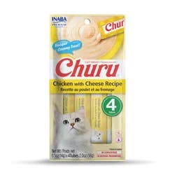 Inaba Fd Churu Cat Trt Chck W/Cheese