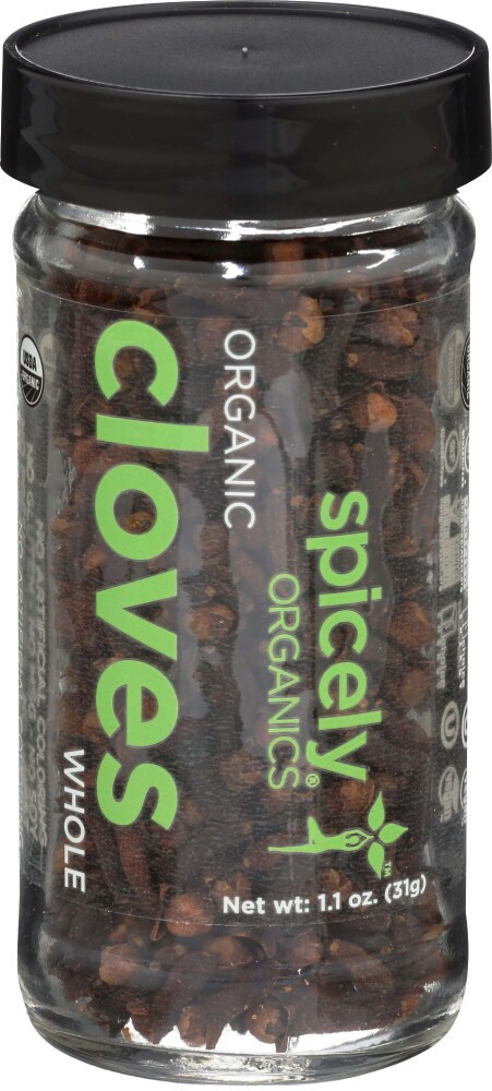 slide 1 of 2, Spicely Organic Spices Cloves Organic Spicly, 1.1 oz