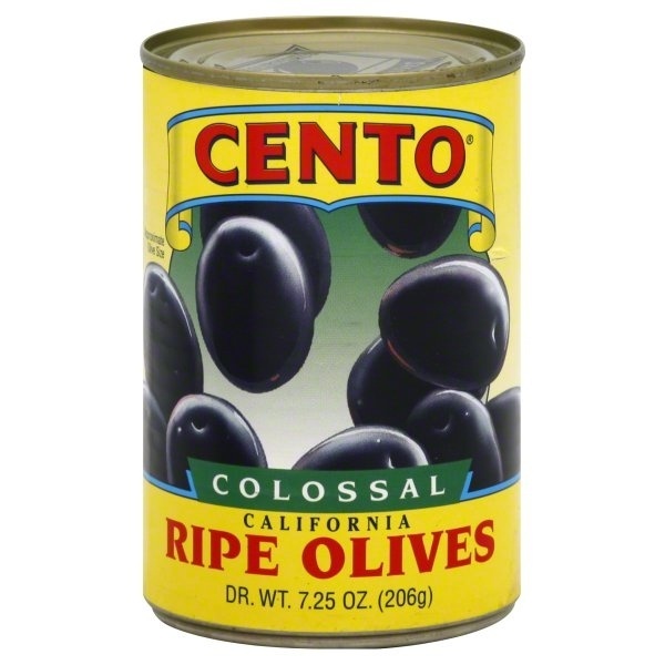 slide 1 of 1, Cento California Ripe Olives Colossal, 7.25 oz