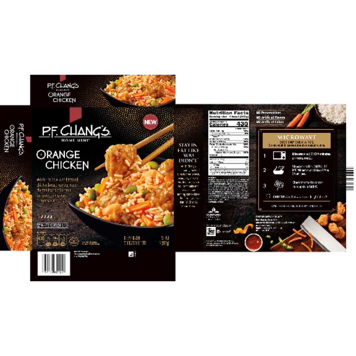 slide 11 of 13, P.F. Chang's Home Menu, Orange Chicken Bowl, Frozen Meal, 11 oz., 11 oz