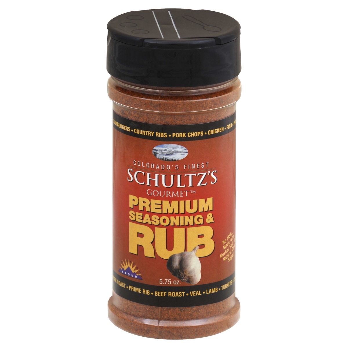 slide 3 of 3, Schultzs Gourmet Seasoning & Rub 5.5 oz, 5.5 oz