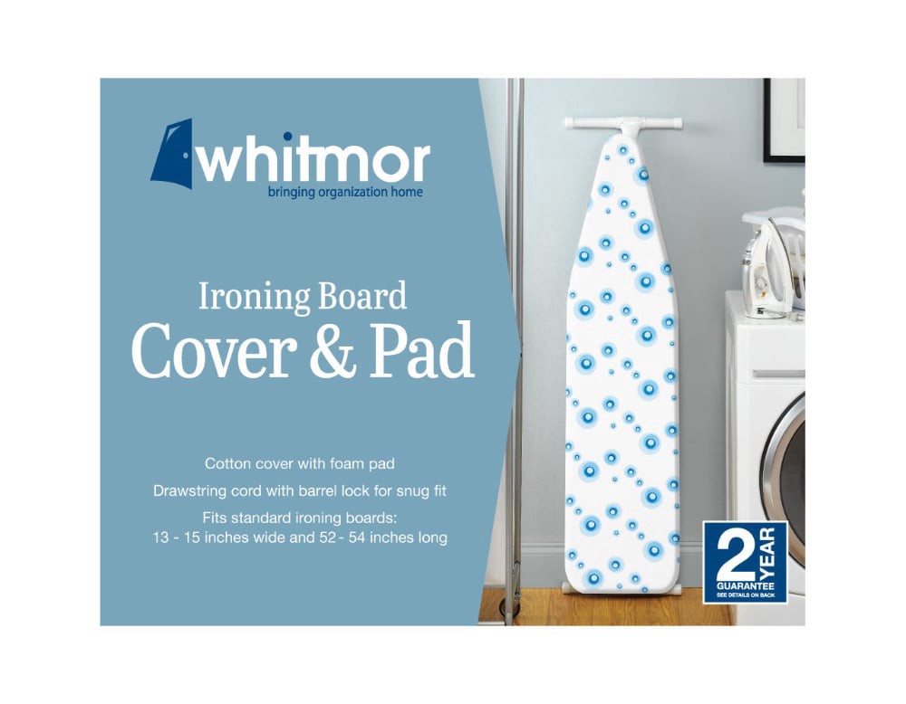 slide 1 of 2, Whitmor Ironing Board Cover & Pad, 1 ct